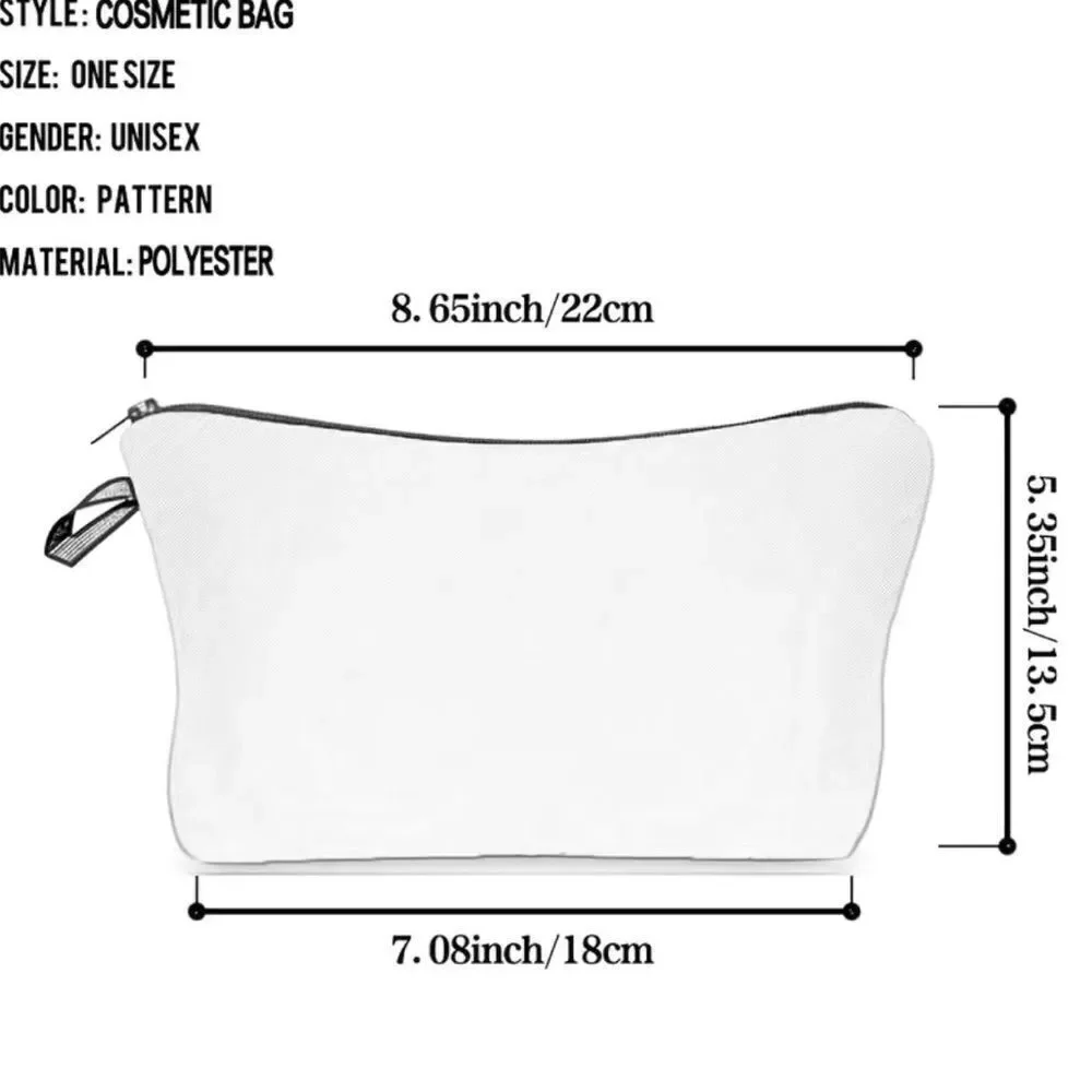 BUTTERFLY COSMETIC BAG, PURPLE N BEIGE‎